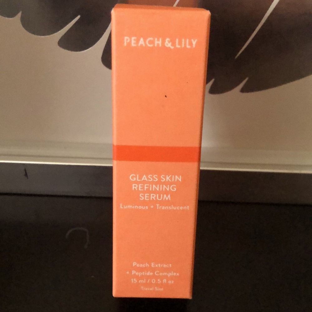 Peach&lily glass skin refining serum